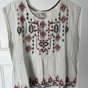 Knox Rose Peplum Top